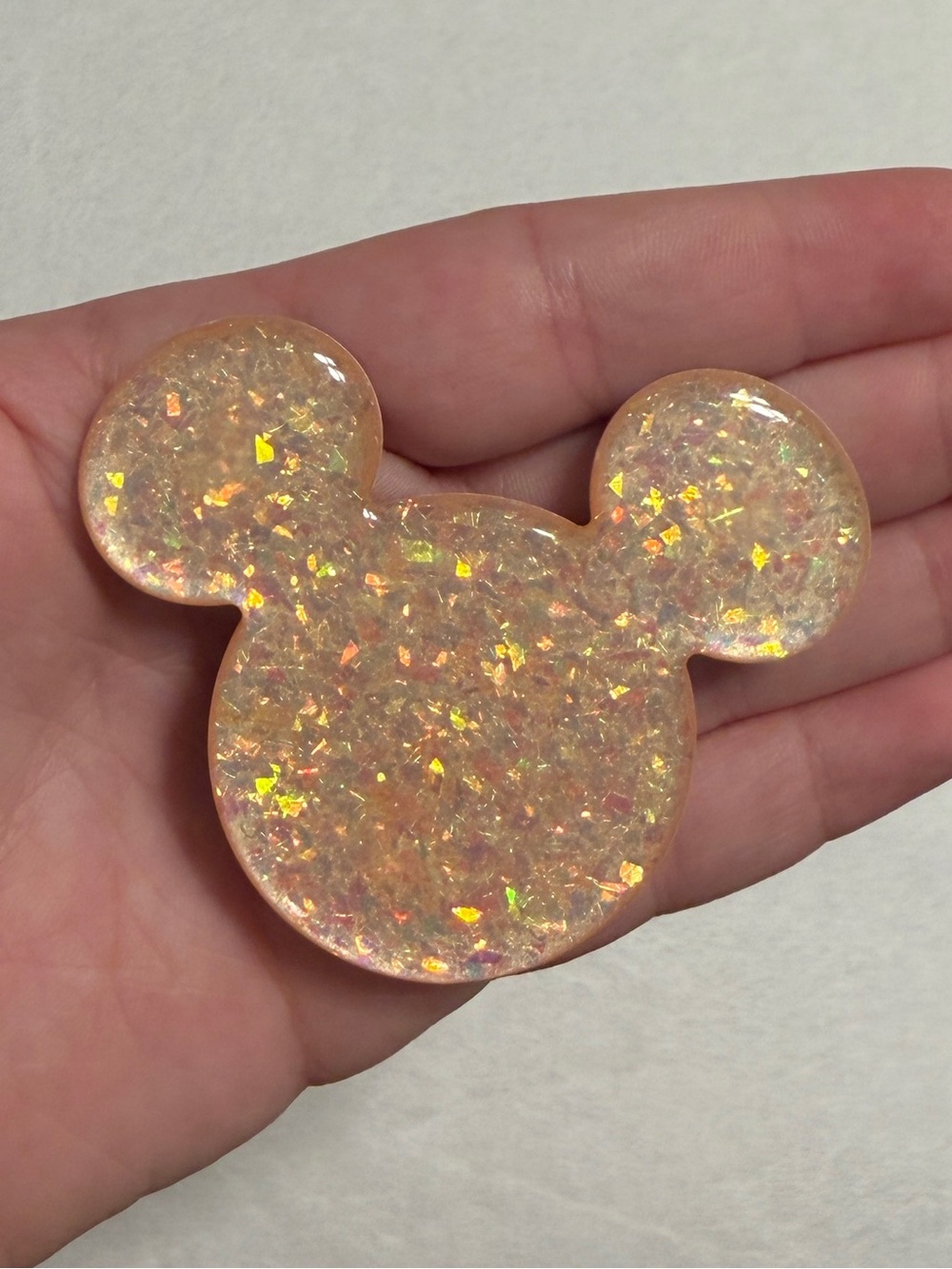 Disney Parks Rose Gold Mickey Mouse Pop Socket